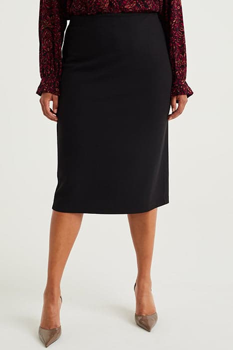 SKIRT MEDIUM LENGTH BLACK by WE Fashion