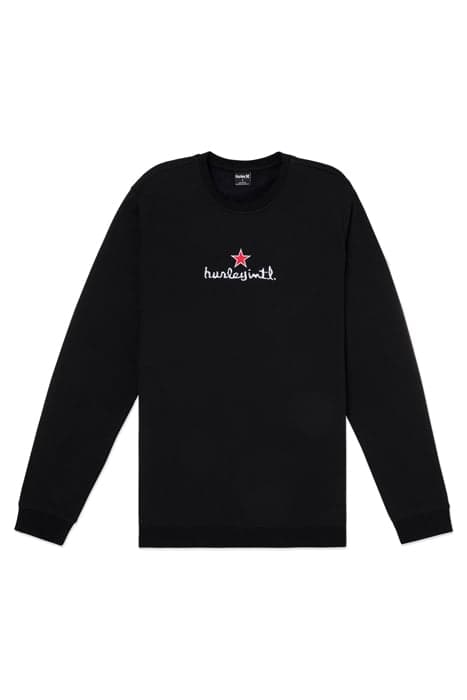 25TH S1 FLEECE CREW BLACK by Hurley