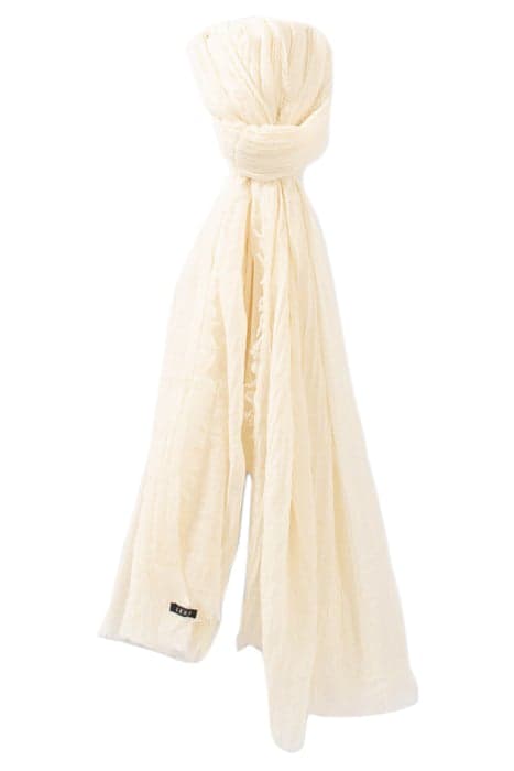 OFF-WHITE PURE WOOL PURE EDITION SCARF OFF-WHITE by IKKS