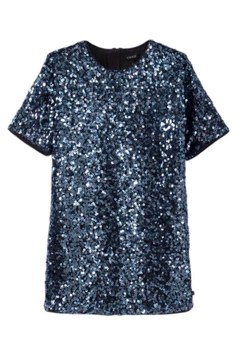 GIRLS’ STORM BLUE SEQUIN DRESS PURPLE by IKKS