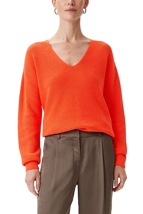 COMMA PULLOVER ORANGE by Comma