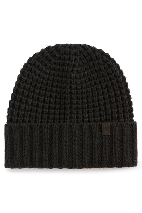 NEVADA BEANIE CINDER BLACK MARL by AllSaints