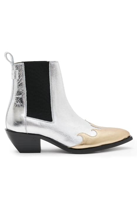 DELLAWARE BOOT SILVER/GOLD by AllSaints