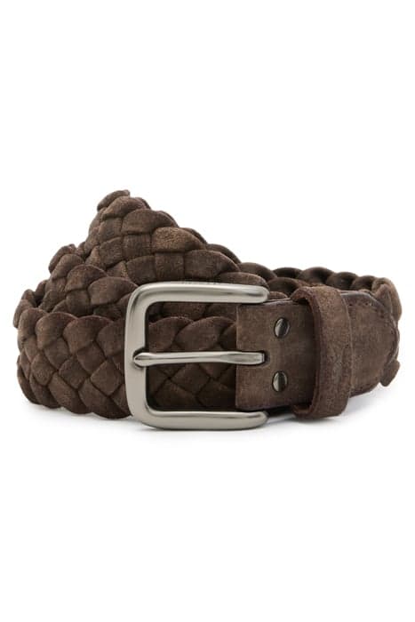 DUSTIN WOVEN BELT BROWN by AllSaints