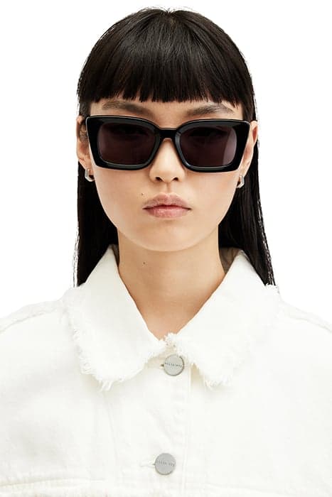 MARLA SUNGLASSES GLOSS BLACK by AllSaints