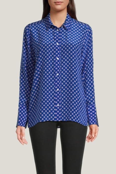 LONG SLEEVED TOP BLUE by Sandro