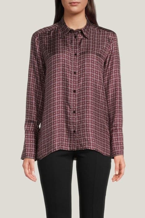 LONG SLEEVED TOP PURPLE by Sandro