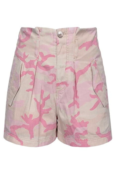 GOLF SHORTS BULL CAMOUFLAGE MULTI.NUDE/PINK by PINKO