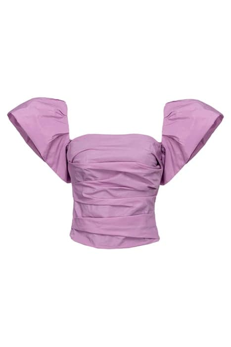 DEBRA TOP TAFFETA ORCHID by PINKO