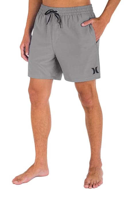 ONE AND ONLY SOLID VOLLEY 17 BOARDSHORT PARTICLE by Hurley