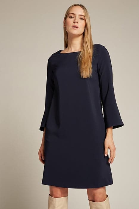 STRETCH CADY DRESS BLUE by Elena Mirò