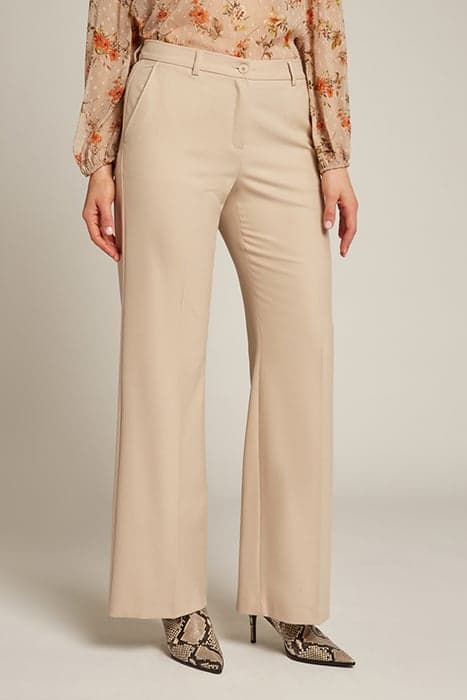 STRAIGHT-CUT TROUSERS NATURAL by Elena Mirò