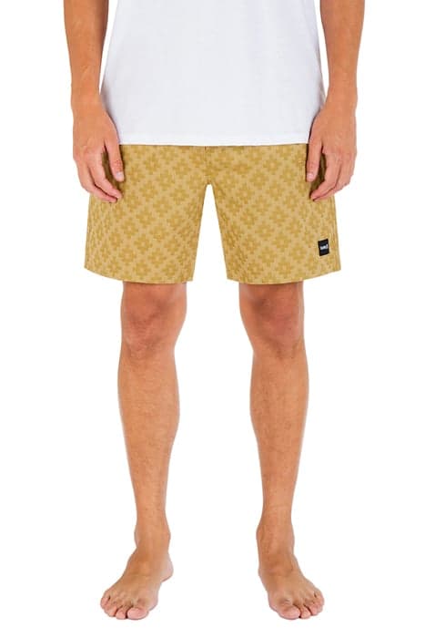 JAQUARD VOLLEY 18" VOLLEY SHORTS DUST CHEDR by Hurley