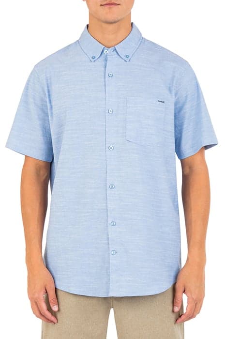 O&O STRETCH SHORT SLEEVE BLUE OXFORD 2 by Hurley