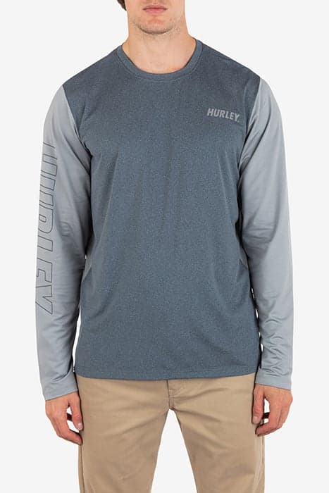 H2O-DRI EASTON FASTLANE LONG SLEEVE ION GREY by Hurley