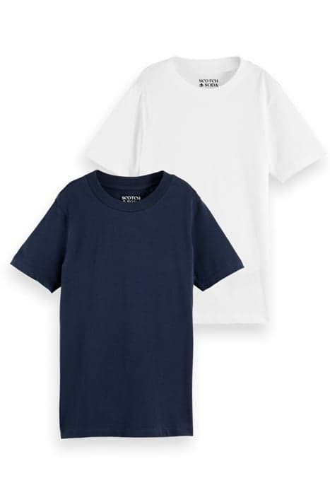 SEASONAL ESSENTIALS DUO PACK COTTON IN CONVERSION T-SHIRT CO by Scotch & Soda