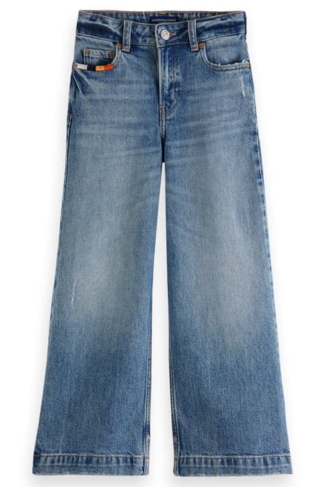 SEASONAL ESSENTIALS THE WAVE WIDE JEANS RIGHT TIME BLUE RIGH by Scotch & Soda