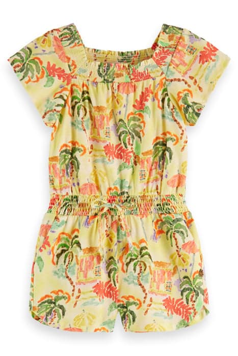 ALL-OVER PRINTED JERSEY PULL-ON ALL-IN-ONE SUNSHINE SURF by Scotch & Soda