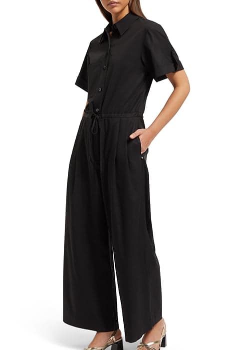 WIDE LEG JUMPSUIT EVENING BLACK by Scotch & Soda