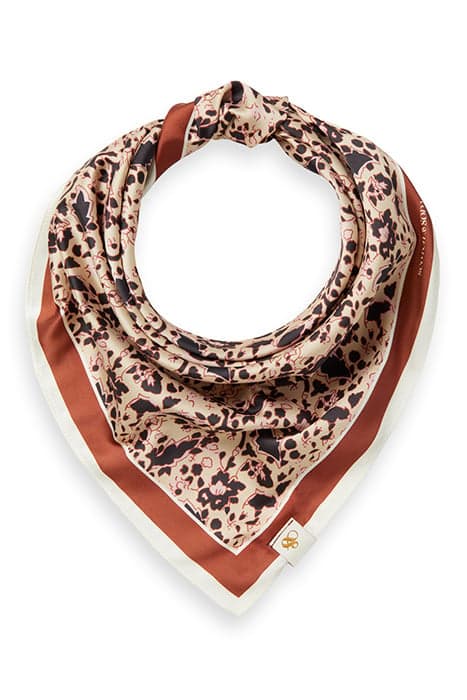 BANDANA SCARF BLOCK FLORAL by Scotch & Soda