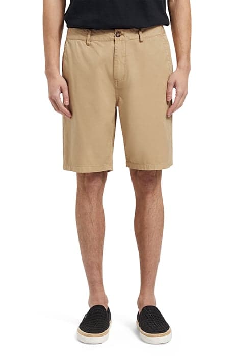 STUART - COTTON-BLEND TWILL SH SEASTONE by Scotch & Soda