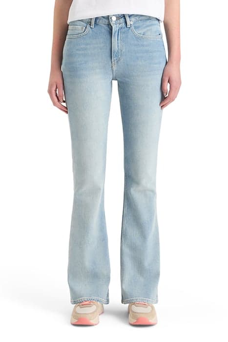 THE CHARM HIGH RISE CLASSIC FLARED JEANS — ALL OR NOTHING AL by Scotch & Soda