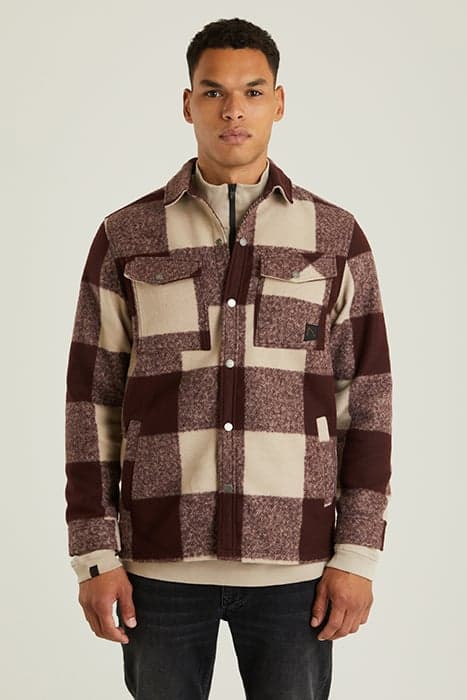 PORTER BOUCLE BURGUNDY by CHASIN’