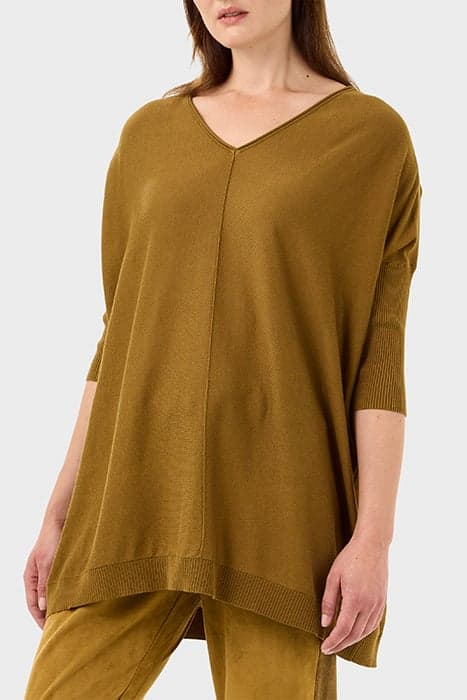 PULLOVER 3/4 SLEEVES 21001775 MILITARY OLIVE by Sandwich