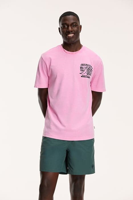 MEZCAL PALOMA T-SHIRT LEMONADE PINK by Shiwi