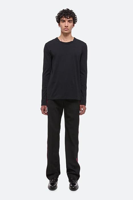 SB LS TEE COTTON BLACK by Helmut Lang