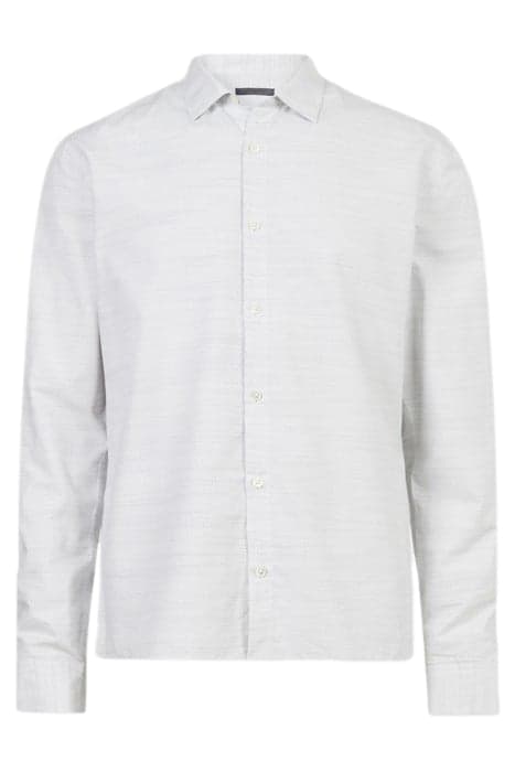 STRAIGHT BOTTOM HEM SHIRT WITH REGULAR C WHITE by John Varvatos