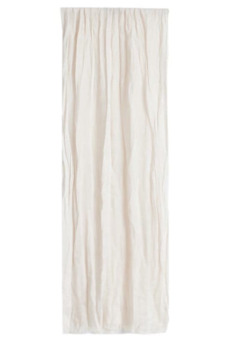 TONAL TIE-DYE LIKE JACQUARD SCARF BONE WHITE by John Varvatos