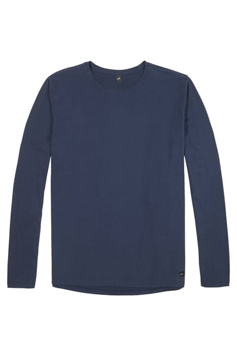 OLSON | LONGSLEEVE T-SHIRT NAVY BLUE by WAHTS