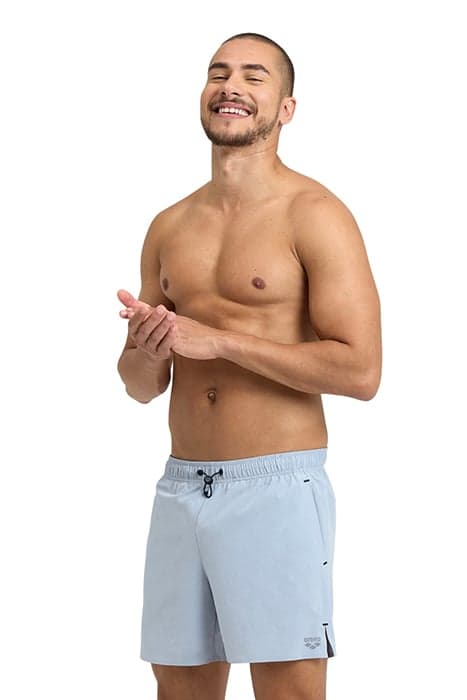 MEN'S ARENA EVO BEACH SHORT SOLID GREY SHADOW by Arena