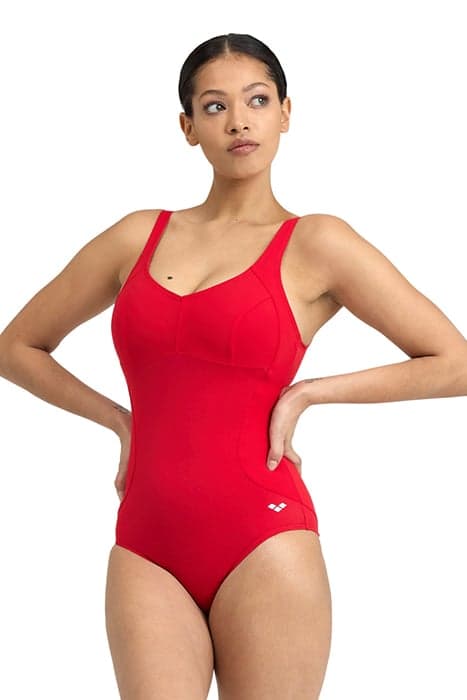 WOMEN'S BODYLIFT SWIMSUIT MANUELA U BACK RED by Arena