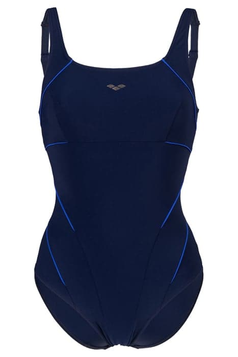 W JEWEL ONE PIECE R NAVY-BRIGHT BLUE by Arena