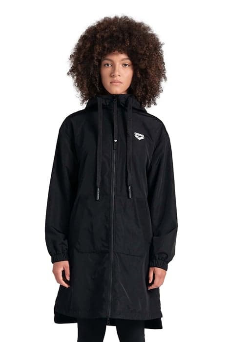 WOMEN'S ARENA HOODED JACKET MPH BLACK by Arena