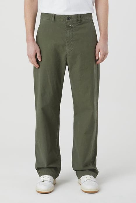 LIVINGTON WIDE PANTS CHARD GREEN by Closed