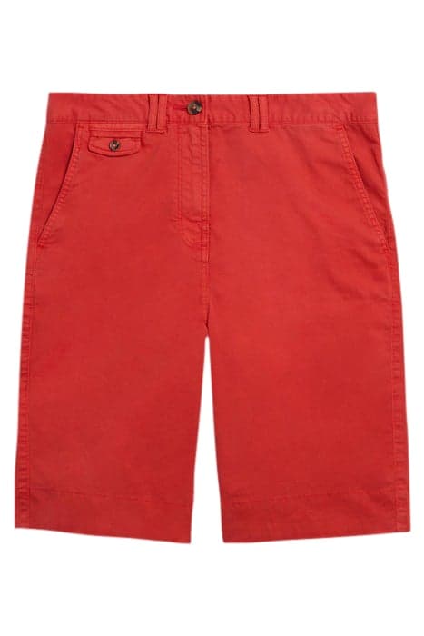 HAYLEY ORGANIC CHINO SHORTS BRIGHT RED by White Stuff