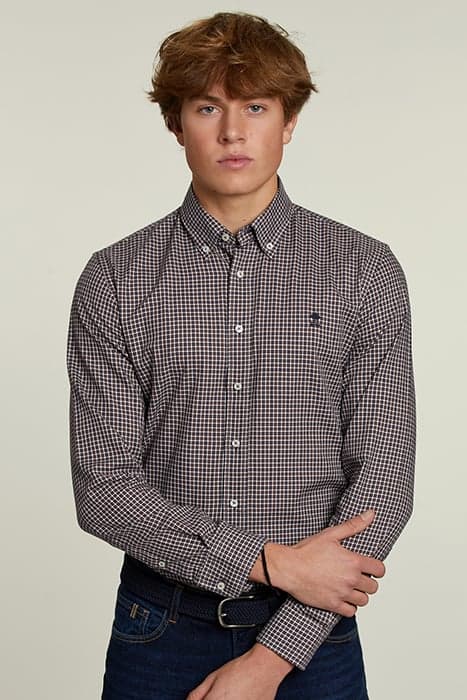 CUSTOM FIT CHECKED SHIRT MULTI by River Woods