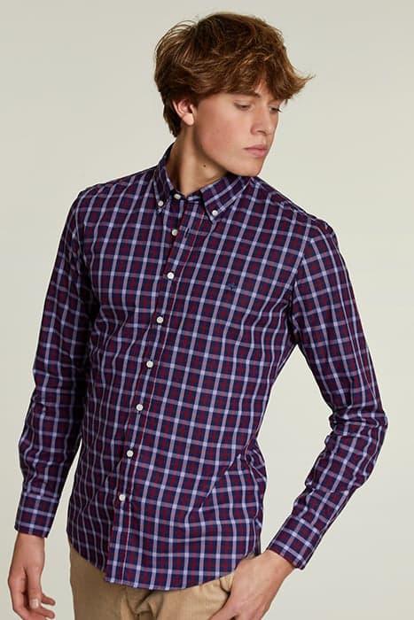 SLIM FIT CHECKED SHIRT MULTI by River Woods