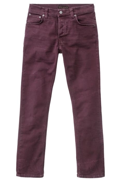 GRIM TIM BURGUNDY WORN by Nudie Jeans Co