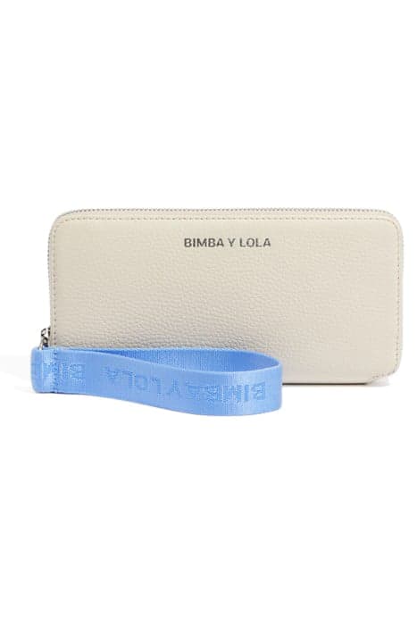 WHITE LEATHER WALLET by Bimba y Lola