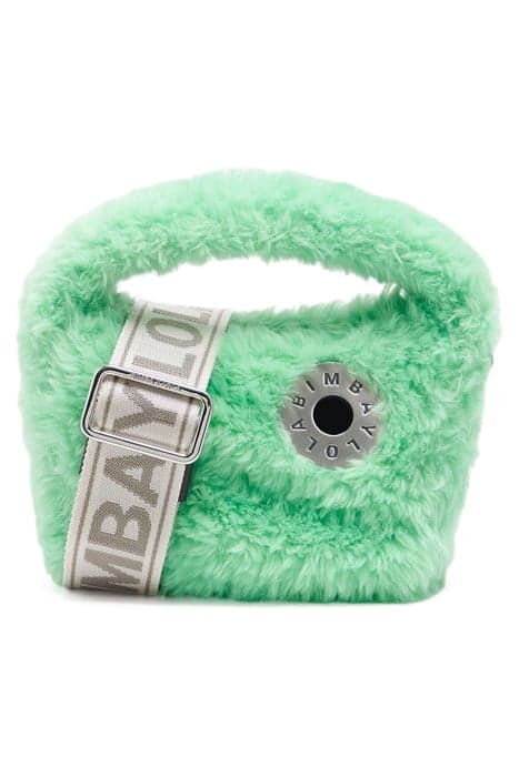 XS MINT FUR HOBO BAG by Bimba y Lola