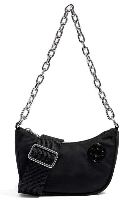 XS BLACK NYLON MOON BAG by Bimba y Lola