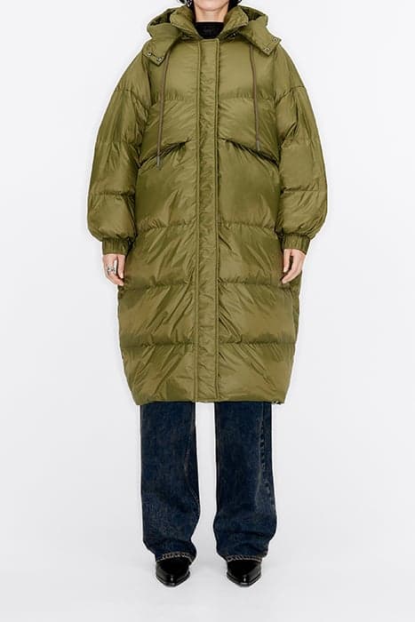 KHAKI DOWN PUFFER JACKET by Bimba y Lola