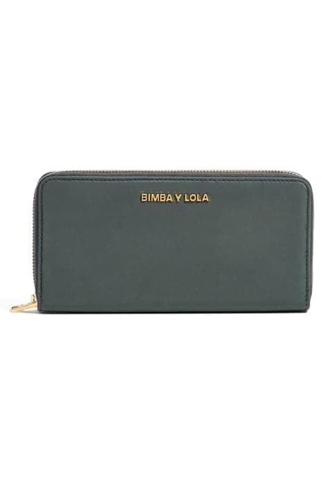 GREEN-GRAY HORIZONTAL WALLET by Bimba y Lola