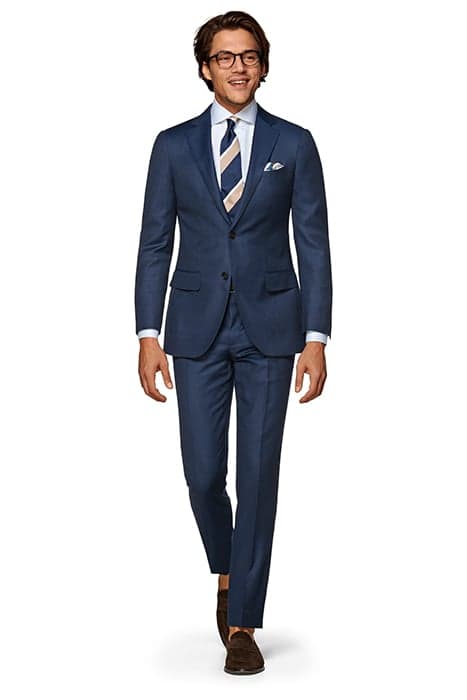 BLUE BIRD'S EYE TAILORED FIT SIENNA BLAZER by Suitsupply