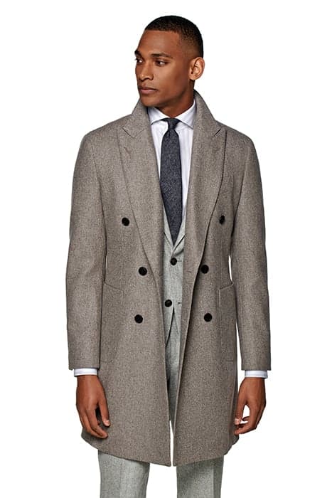 TAUPE OVERCOAT by Suitsupply