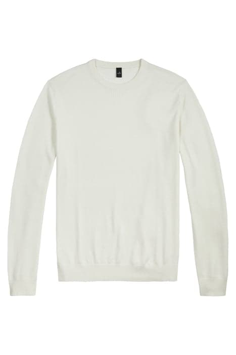 MASON | CASHFEEL CREWNECK PULLOVER OFF WHITE by WAHTS